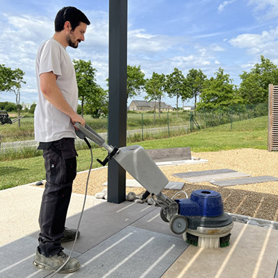 Nettoyage après chantier